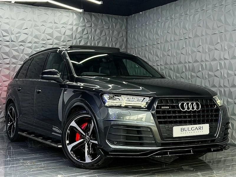 Used Audi Q7 Black Edition 272 HP (200 kW) 2018 Grey SUV