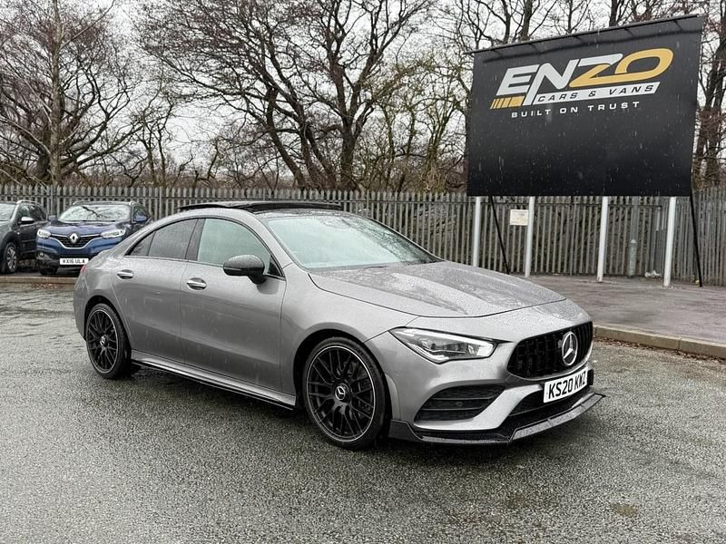 Used Mercedes CLA220 AMG Line Premium Plus 190 HP (139 kW) 2020 Grey Sedan