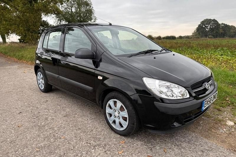 Black Used 2008 Hyundai Getz Hatchback | £1,995 (Fair price) - Image 1/1