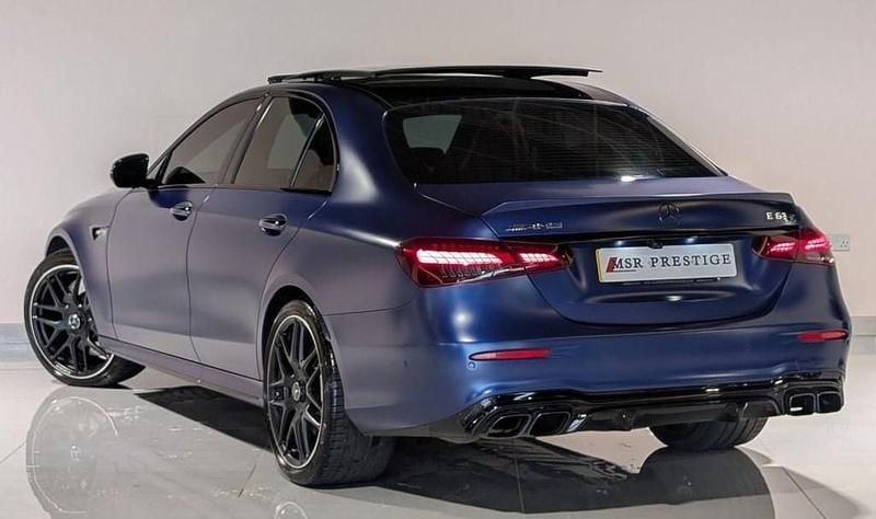 Used Mercedes E63S AMG Edition 2021 Blue Sedan