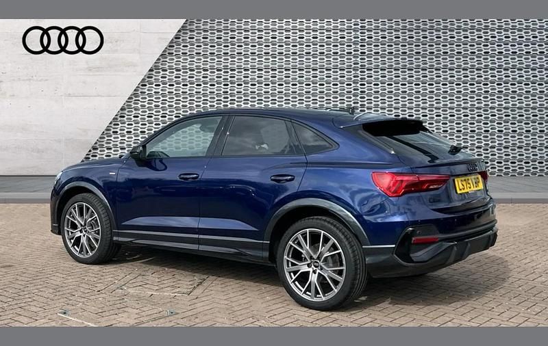 Used Audi Q3 Black Edition 150 HP (110 kW) 2025 Blue SUV
