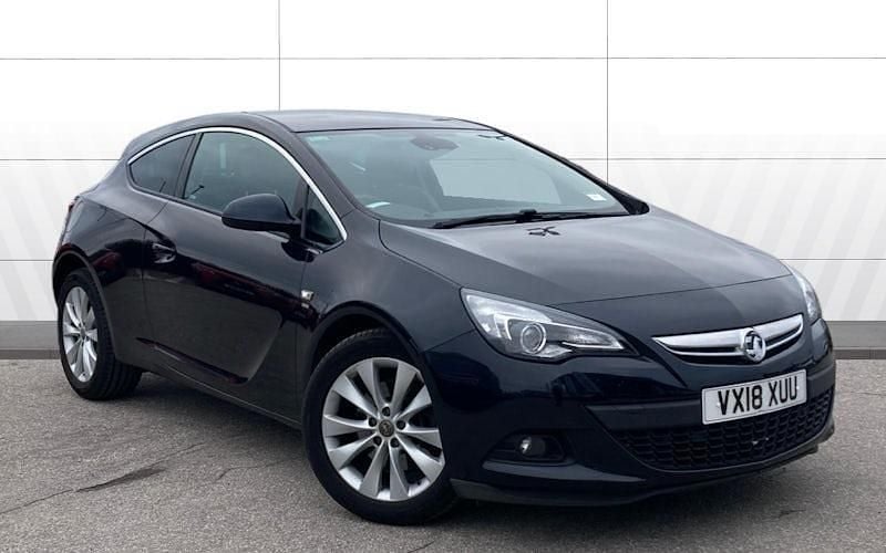 Used Vauxhall Astra GTC SRi 136 HP (100 kW) 2017 Blue Coupe