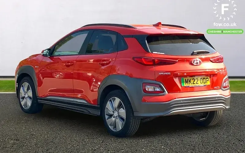 Used Hyundai Kona Premium 100 kW (136 HP) 2022 Orange SUV