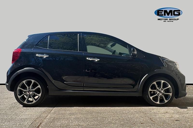 Used Kia Picanto X-Line 66 HP (48 kW) 2023 Black Hatchback