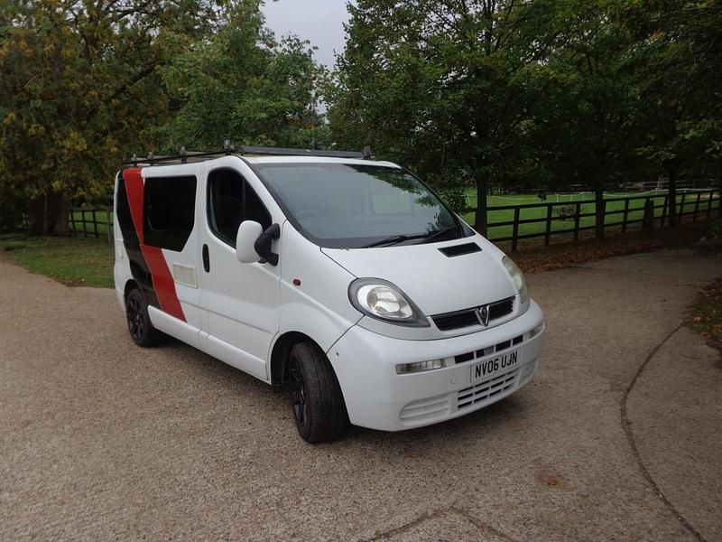 White Used 2006 Vauxhall Vivaro Van | £8,000 - Image 1/4