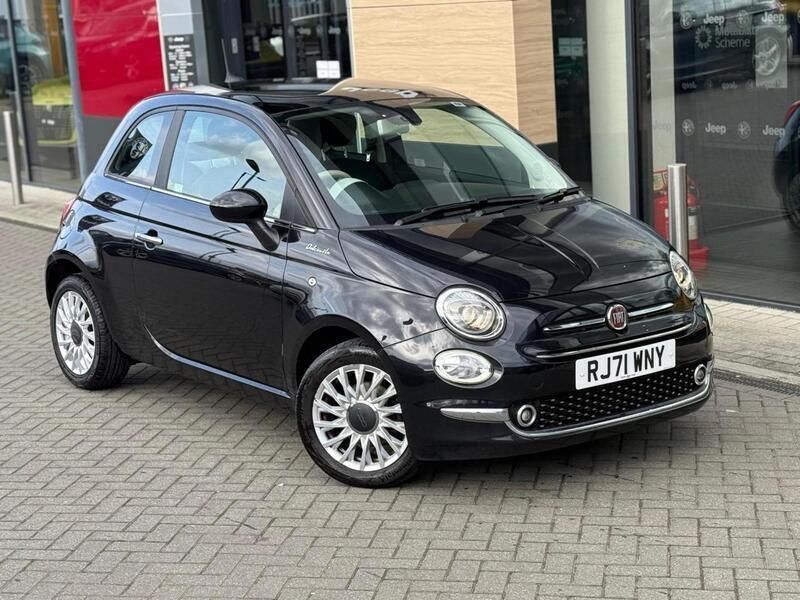Black Used 2022 Fiat 500 Dolcevita Hatchback | £9,995 (Fair price) - Image 1/4