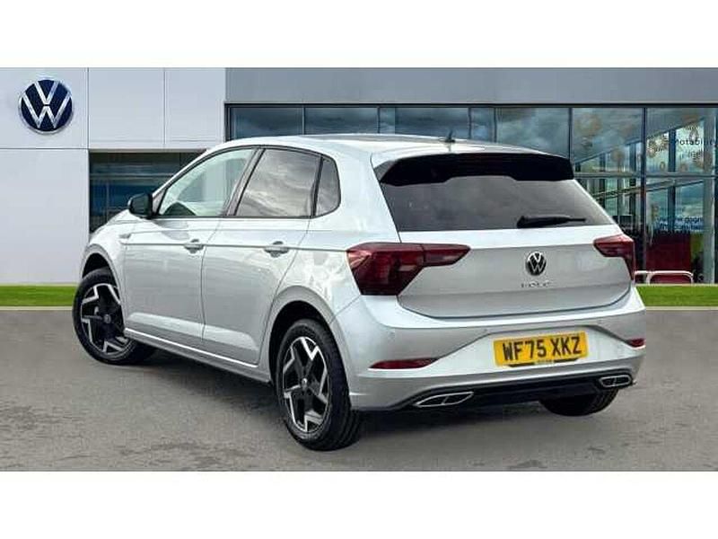 Used VW Polo R-line 95 HP (69 kW) 2025 Reflex silver metallic Hatchback