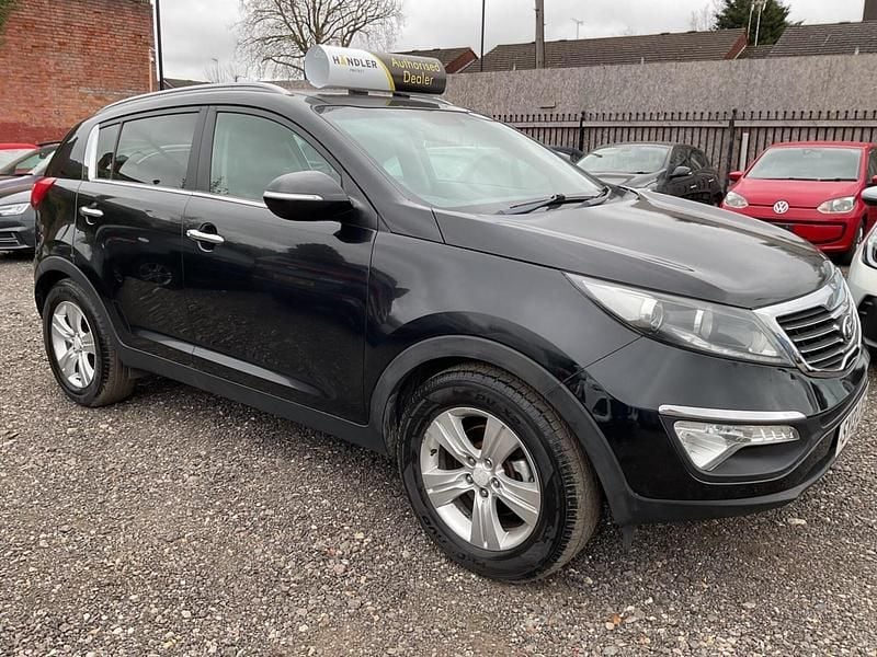 Used Kia Sportage 115 HP (84 kW) 2013 Black SUV