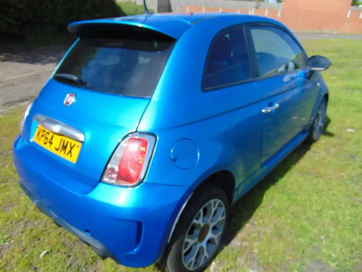 Used Fiat 500 S 105 HP (77 kW) 2014 Blue Hatchback