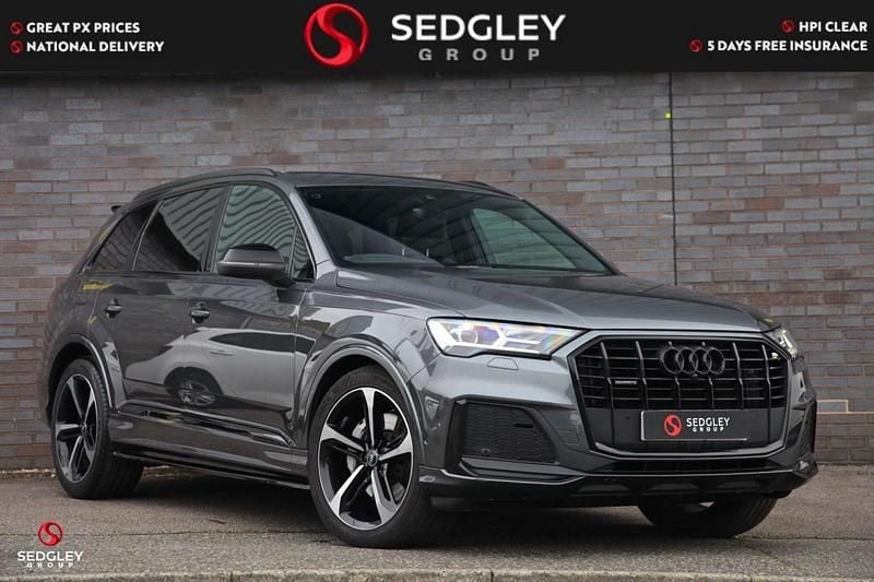 Used Audi Q7 S-Line 231 HP (169 kW) 2022 Grey SUV