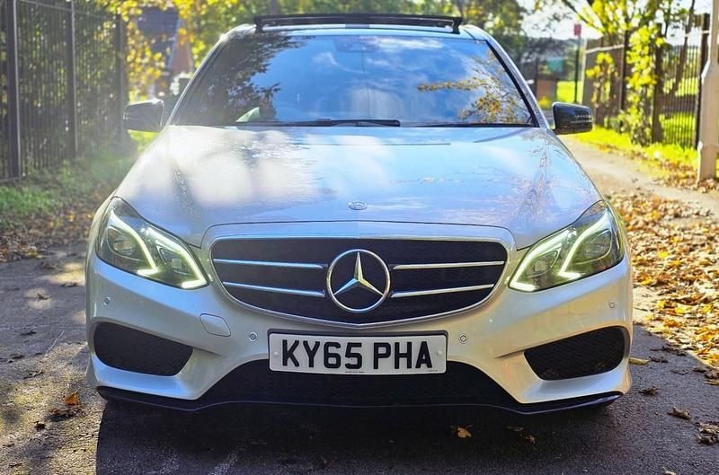 Used Mercedes E350 Premium 258 HP (189 kW) 2015 Silver Sedan
