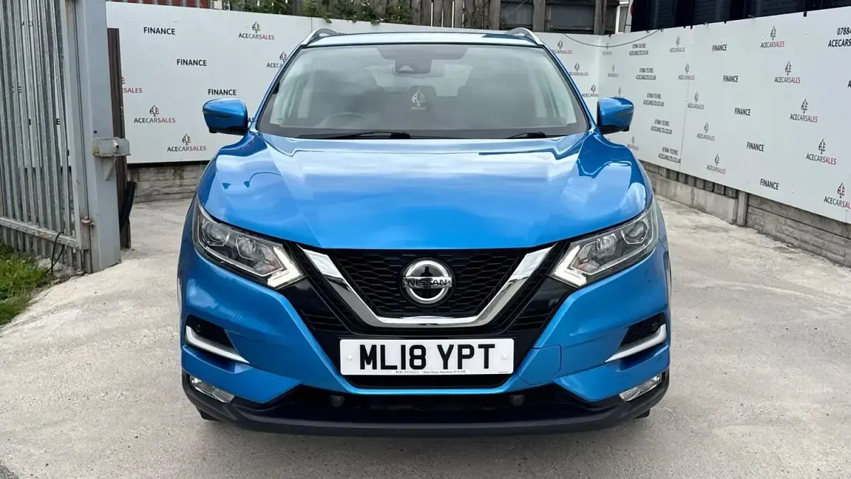 Used Nissan Qashqai N-Connecta 2018 Blue SUV