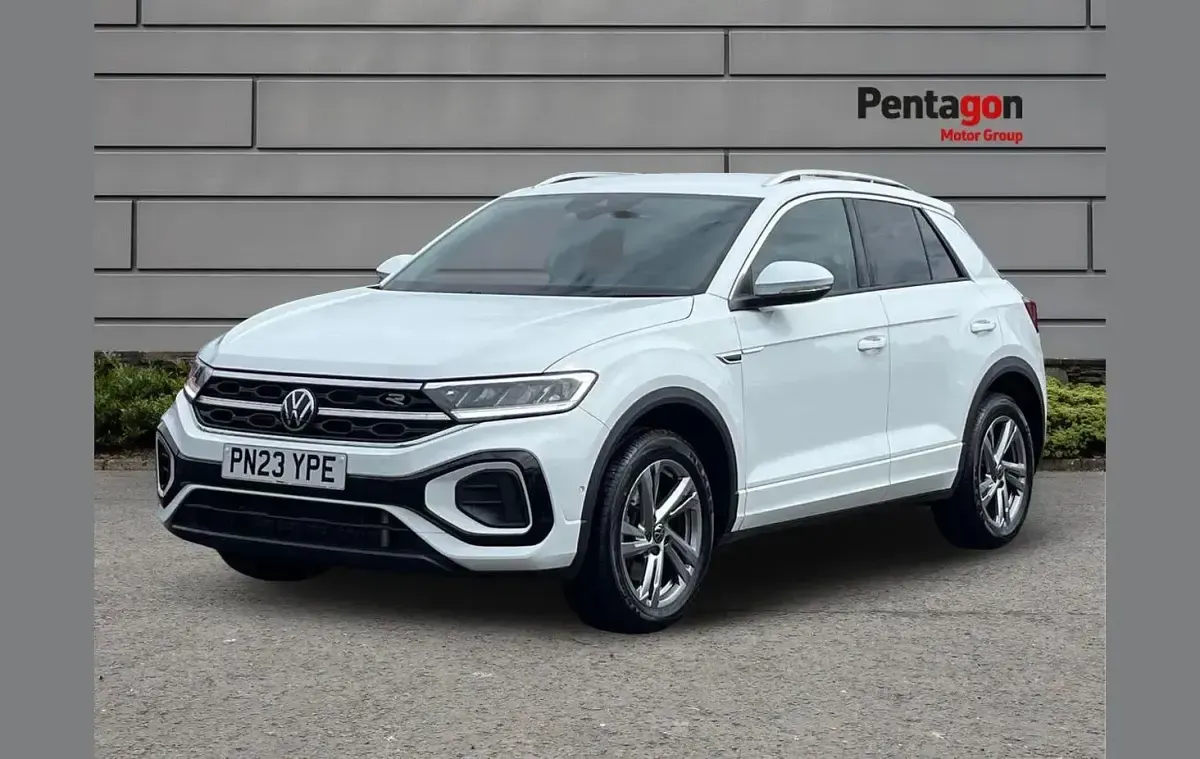 Used VW T-Roc R-line 187 HP (137 kW) 2023 White SUV