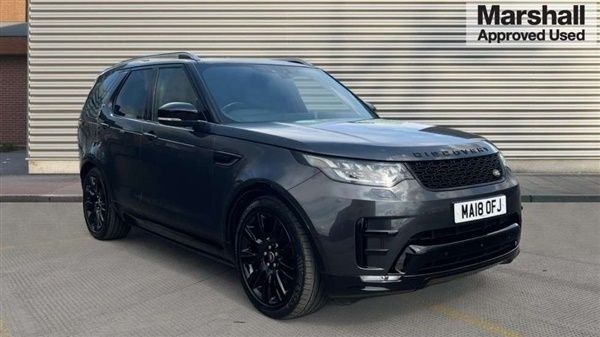Black Used 2018 Land Rover Discovery 5 HSE Luxury SUV | £31,325 (Fair price) - Image 1/4