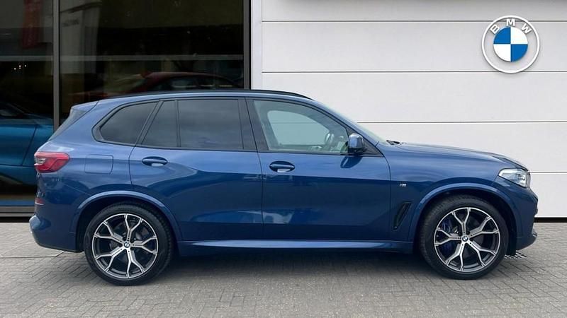 Used BMW X5 M Sport 261 HP (191 kW) 2018 Blue SUV