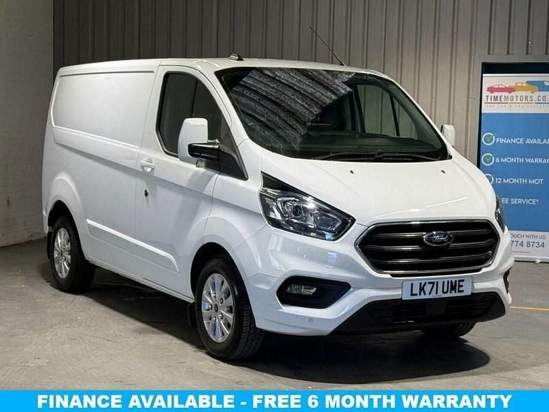 White Used 2021 Ford Transit Custom Limited Van | £17,250 (Fair price) - Image 1/3