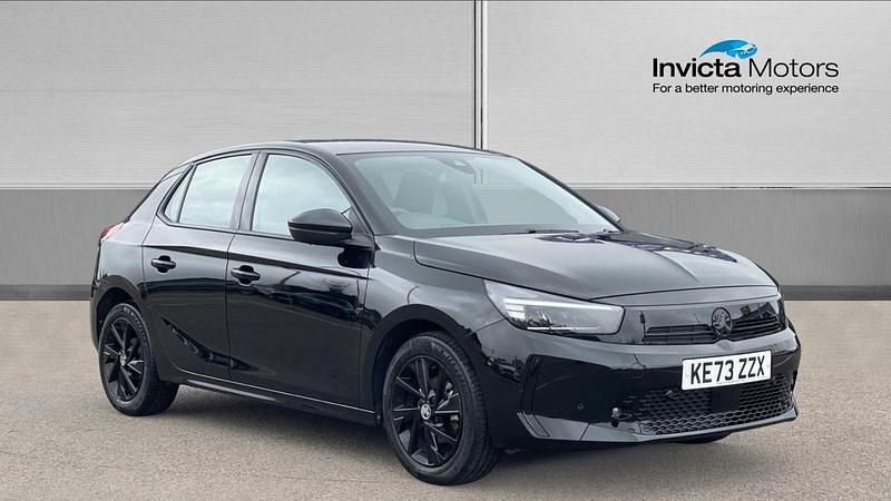 Used Vauxhall Corsa 75 HP (55 kW) 2024 Black Hatchback