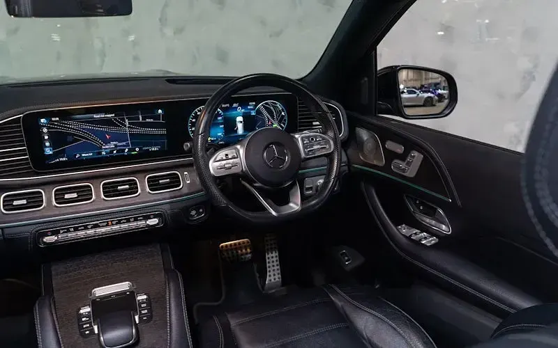 Used Mercedes GLS400 AMG line 330 HP (242 kW) 2021 Black SUV