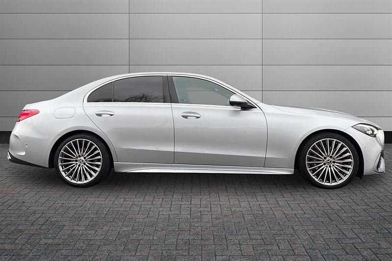 Used Mercedes C200 AMG Line Premium 204 HP (150 kW) 2023 High tech silver Sedan