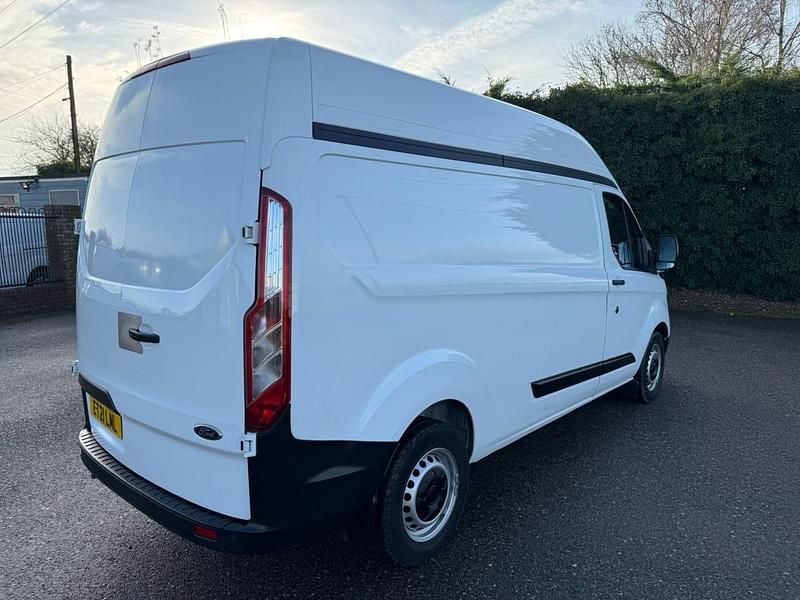 Used Ford Transit Custom 130 HP (95 kW) 2021 White Van