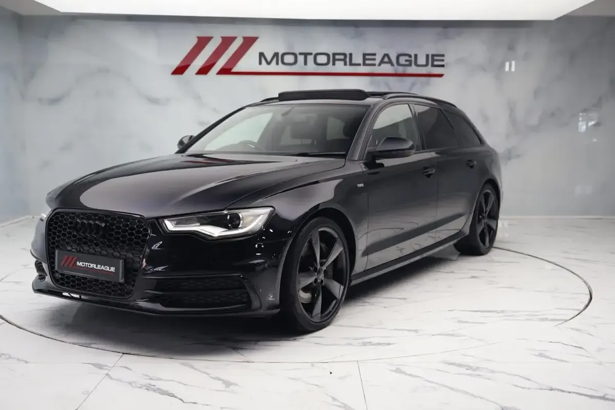 Used Audi A6 Black Edition 313 HP (230 kW) 2013 Black Estate