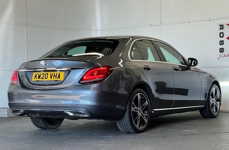 Used Mercedes C200 2020 Grey Sedan