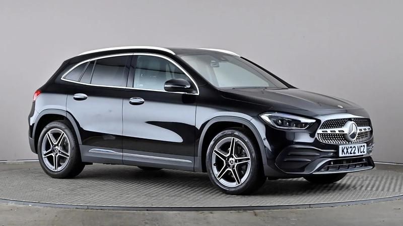 Black Used 2022 Mercedes GLA220 AMG Line Premium Plus SUV | £29,198 (Fair price) - Image 1/4