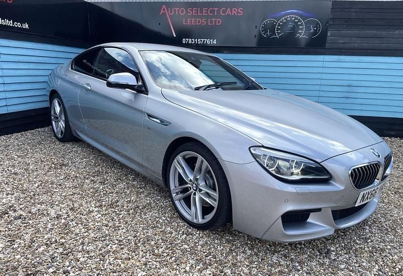 Silver Used 2016 BMW 640 M Sport Coupe | £18,950 (Fair price) - Image 1/4