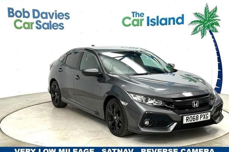 Used Honda Civic SR 126 HP (92 kW) 2018 Grey Hatchback