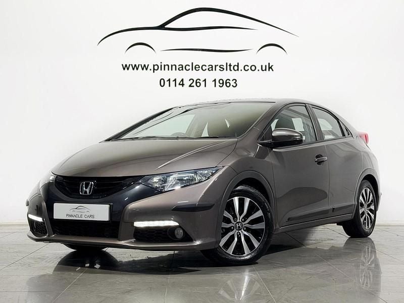 Brown Used 2013 Honda Civic ES Hatchback | £6,950 (A bit pricey) - Image 1/3