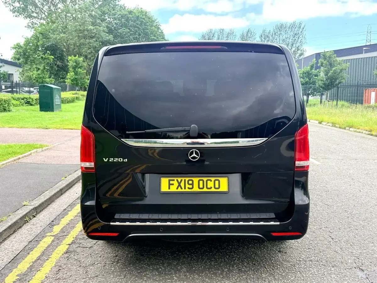 Used Mercedes V220 AMG line 2019 Black MPV