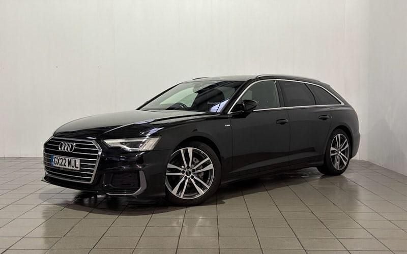Used Audi A6 S-Line 204 HP (150 kW) 2021 Black Estate