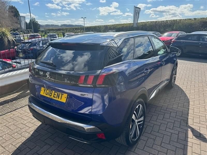 Used Peugeot 3008 GT 180 HP (132 kW) 2018 Blue SUV