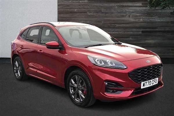 Red Used 2020 Ford Kuga ST-Line SUV | £18,480 (Fair price) - Image 1/4
