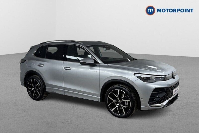 Silver Used 2025 VW Tiguan R-line SUV | £33,499 (Fair price) - Image 1/4