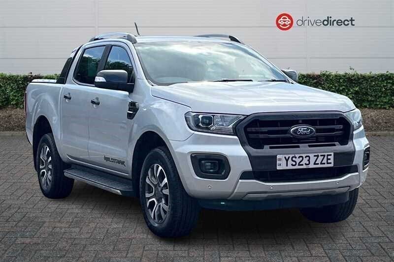 Silver Used 2023 Ford Ranger Wildtrack Pickup | £25,851 - Image 1/4