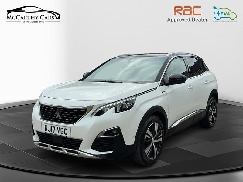 Used Peugeot 3008 GT-line 130 HP (95 kW) 2017 White SUV