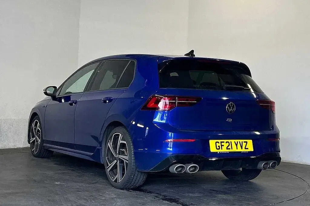 Used VW Golf VII R 320 HP (235 kW) 2021 Blue Hatchback