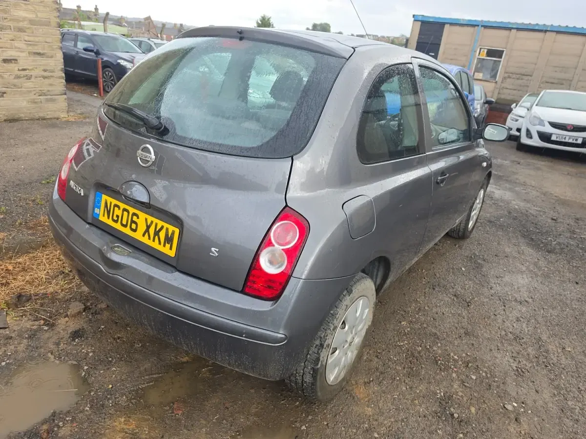 Used Nissan Micra S 78 HP (57 kW) 2006 Grey Hatchback