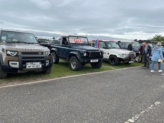 Blue Used 2009 Land Rover Defender SUV | £12,995 - Image 1/4