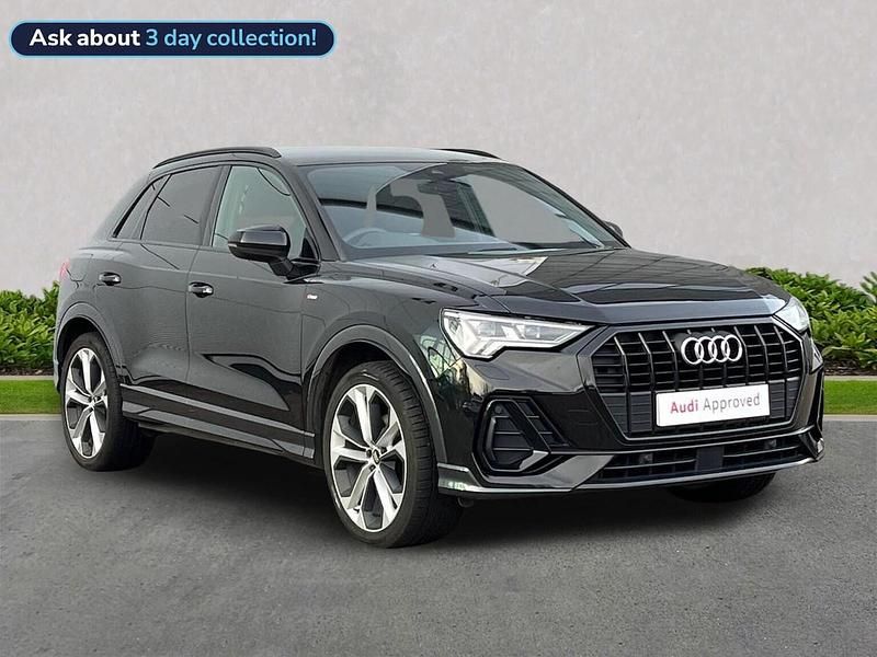Black Used 2020 Audi Q3 Edition .1 SUV | £24,942 (Fair price) - Image 1/4