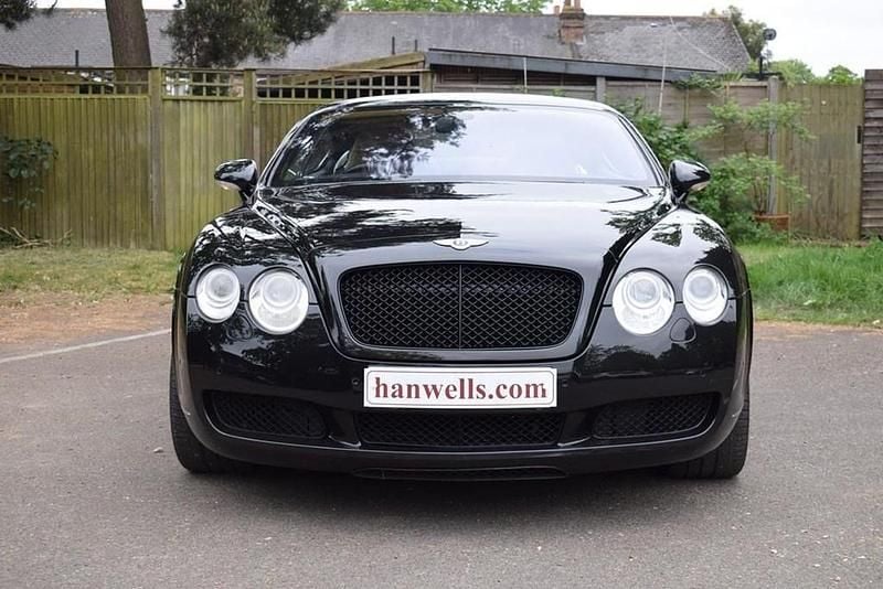 Used Bentley Continental 553 HP (406 kW) 2004 Black Sedan