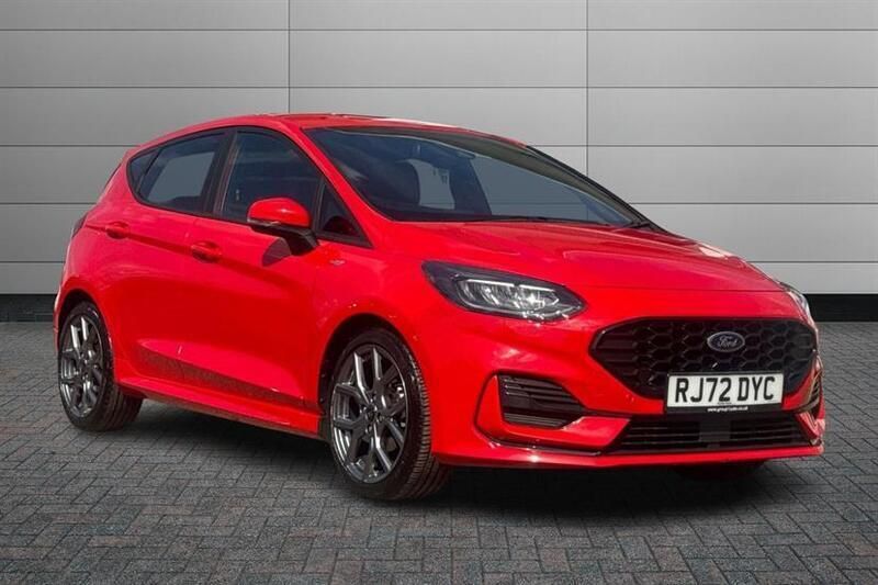 Red Used 2022 Ford Fiesta ST-Line Hatchback | £15,991 (Fair price) - Image 1/4