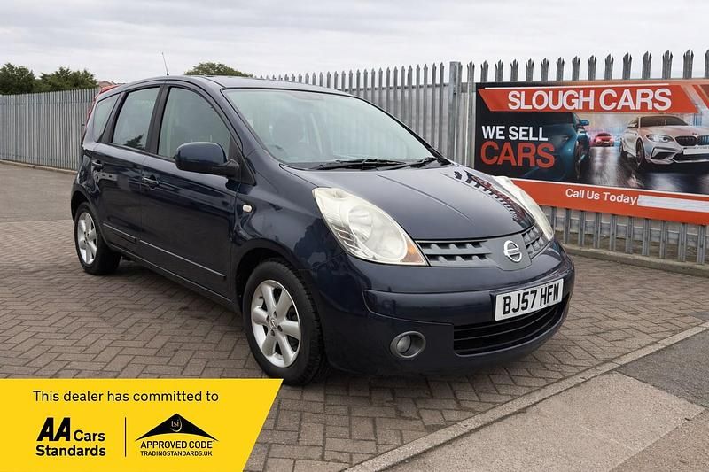 Used Nissan Note Acenta 2007 Blue Hatchback