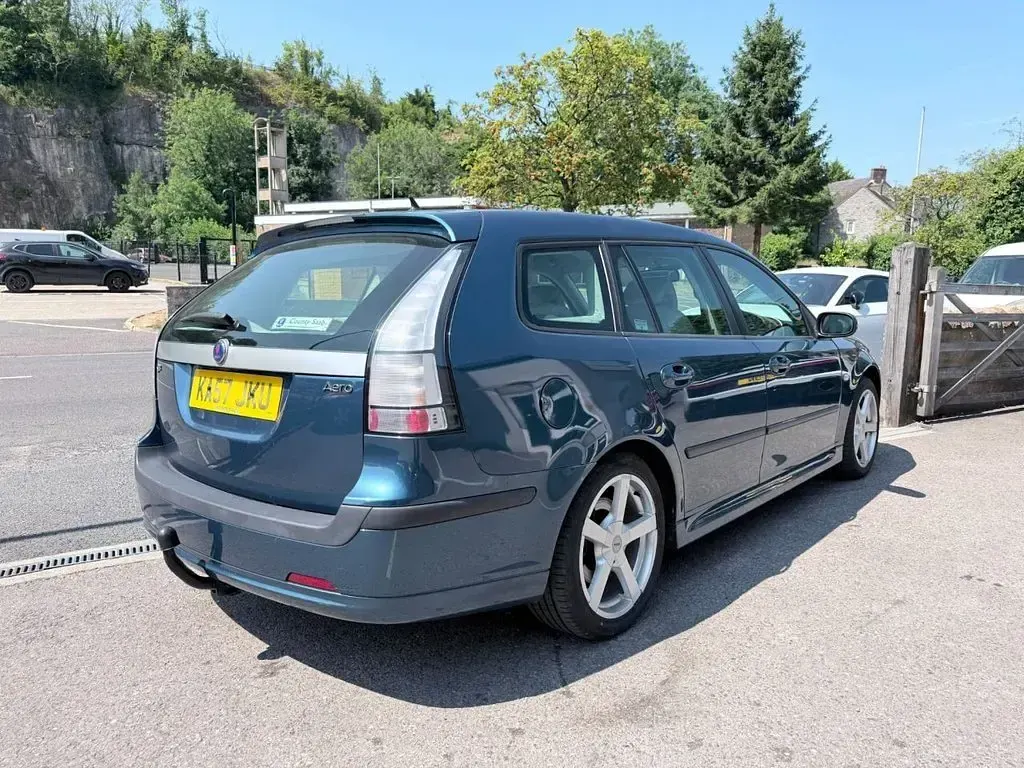 Used Saab 9-3 Aero 2007 Blue Estate