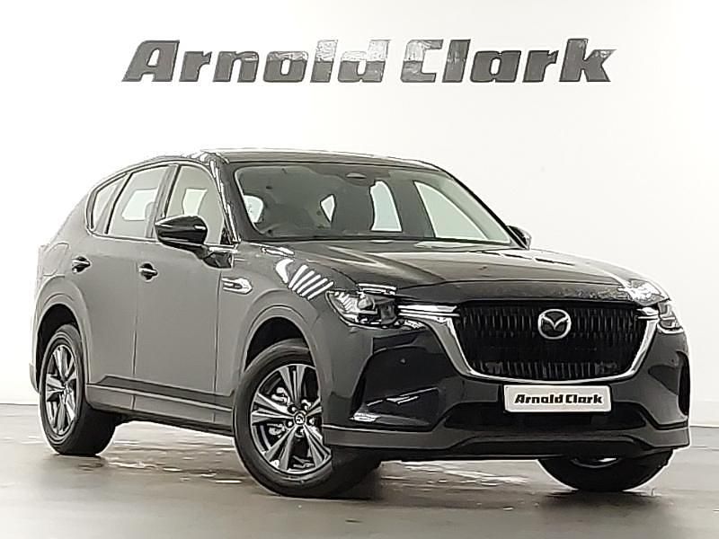 Black New 2025 Mazda CX-60 Exclusive-Line SUV | £32,498 (Super price) - Image 1/4