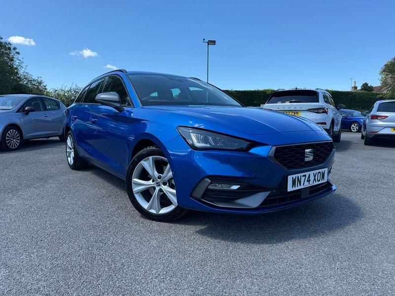 Blue Used 2025 Seat Leon FR Estate | £22,980 (Expensive) - Image 1/4