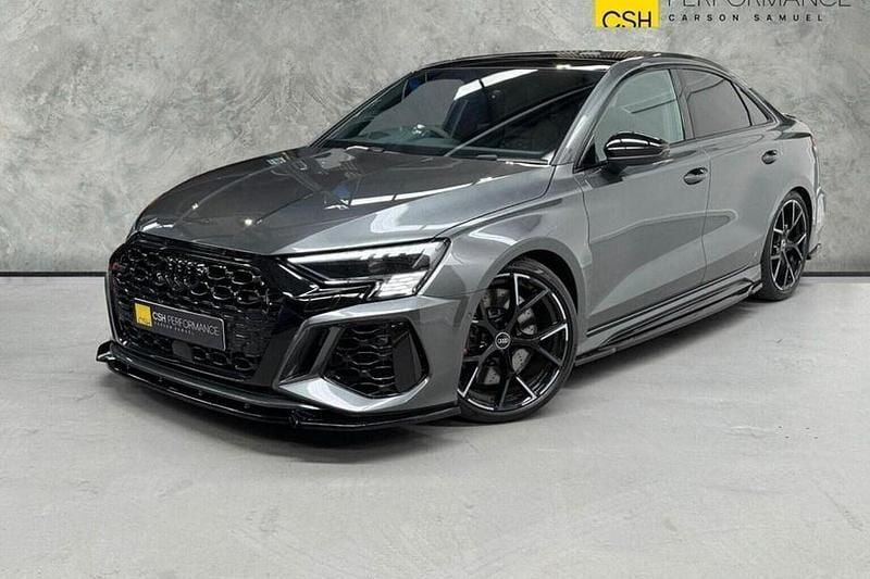 Grey Used 2022 Audi RS3 Performance Sedan | £46,995 (Good price) - Image 1/1