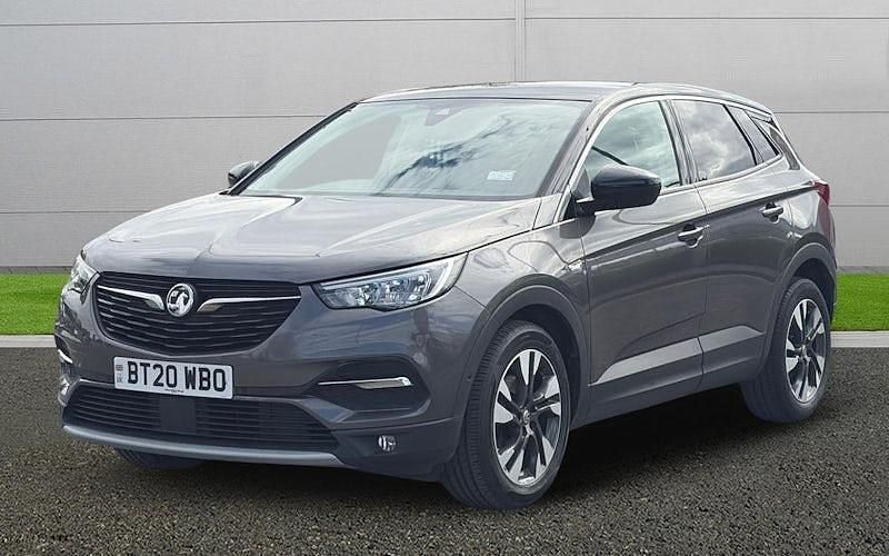 Used Vauxhall Grandland X SRi 131 HP (96 kW) 2020 Grey SUV