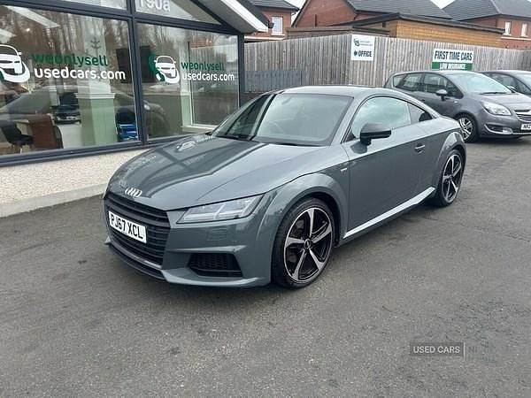 Used Audi TT Black Edition 180 HP (132 kW) 2017 Grey Coupe